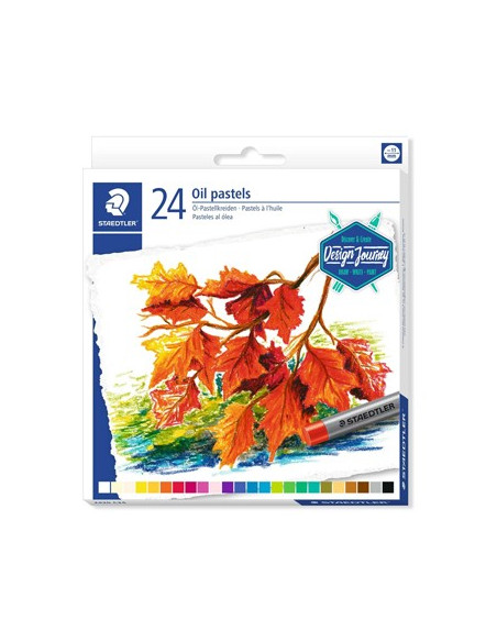 Lápis Pastel a Óleo STAEDTLER 2420 C24 Design Journey 24un