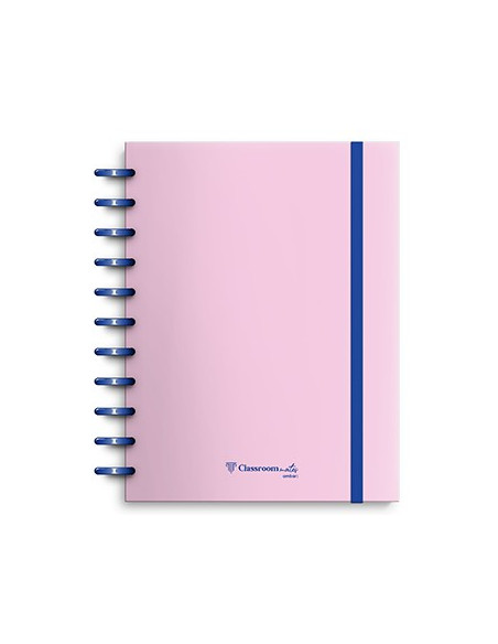 Caderno Inteligente Ambar EcoSmart A4 100gr 100F Rosa Liso