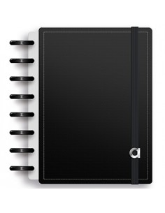 Caderno Inteligente Ambar EcoSmart PU A5 100gr 100F Preto