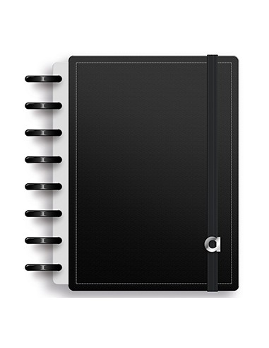 Caderno Inteligente Ambar EcoSmart PU A5 100gr 100F Preto