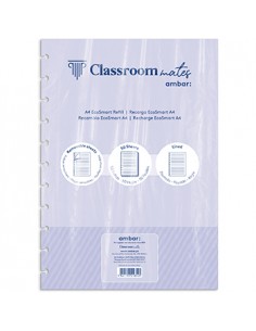 Recarga p/Caderno Inteligente Ambar EcoSmart A4 100Fl Pautad