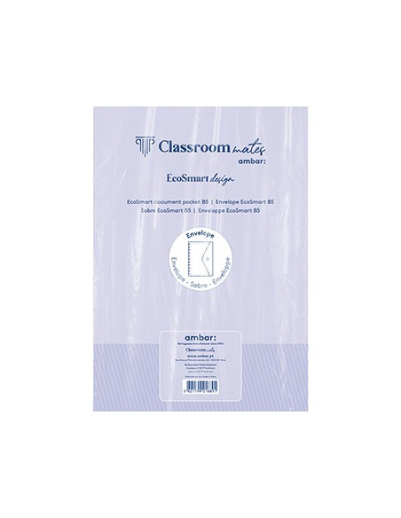 Envelope p/Caderno Inteligente Ambar EcoSmart B5
