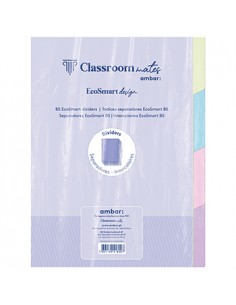 Separadores p/Caderno Inteligente Ambar EcoSmart B5
