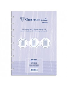 Recarga p/Caderno Inteligente Ambar EcoSmart B5 100Fl Quadri