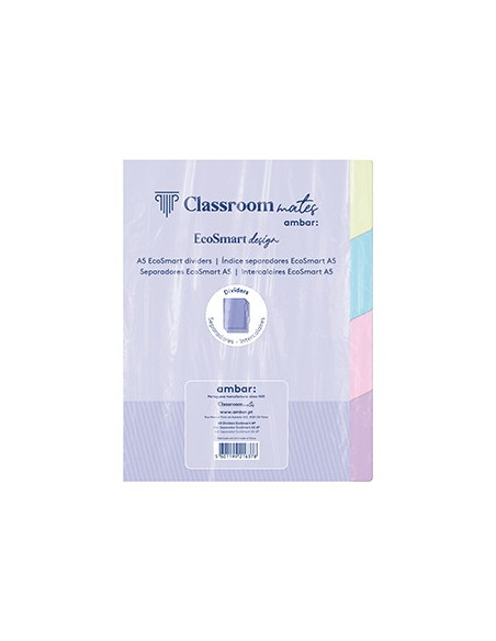 Separadores p/Caderno Inteligente Ambar EcoSmart A5