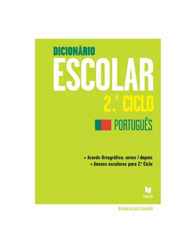 Dicionário Escolar 2º Ciclo Português