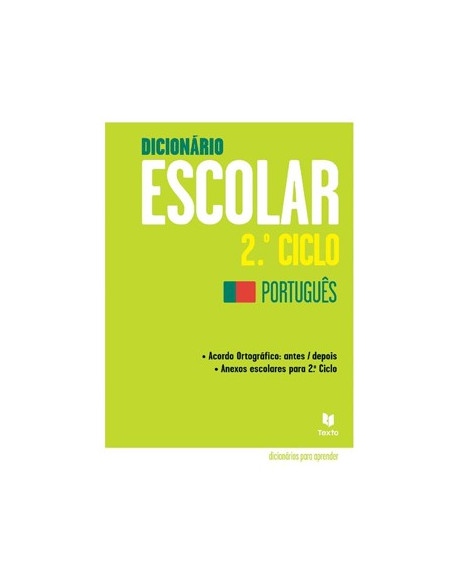 Dicionário Escolar 2º Ciclo Português