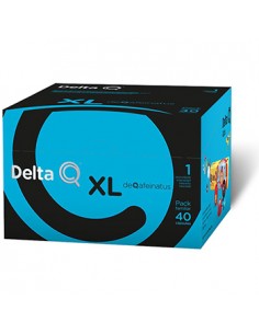 Café Cápsulas Delta Q deQafeinatus Pack XL40