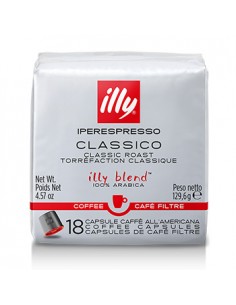 Café Cápsulas ILLY IperEspresso Torra Clássica Pack 18un