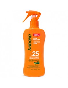 Protetor Solar SPF25 Babaria Aloe Vera Spray 300ml
