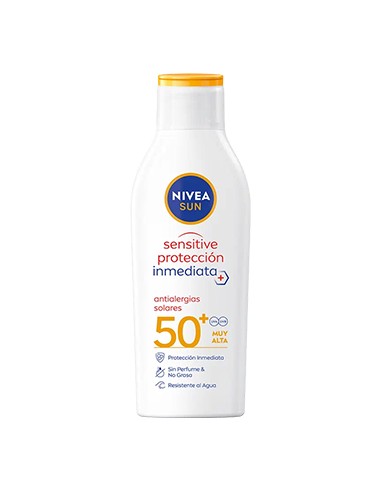 Protetor Solar SPF50+ Nivea Sensitive Antialérgico 200ml