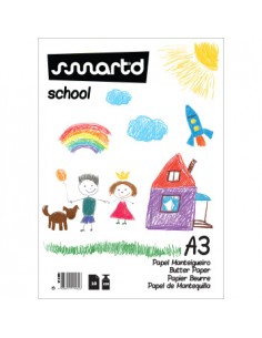 Bloco Papel Manteigueiro A3 120g 10 Folhas