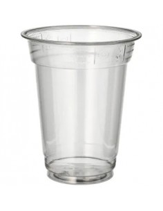 Copos PET 300ml 11,7cm Transparente 50un