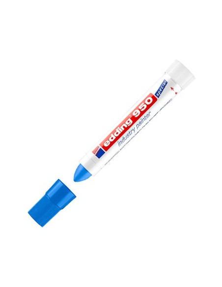 Marcador Permanente Edding 950 Azul 1un