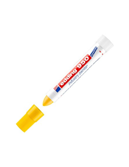 Marcador Permanente Edding 950 Amarelo 1un