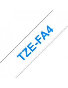 Fita Têxtil 18mmx3mts Branco/Azul