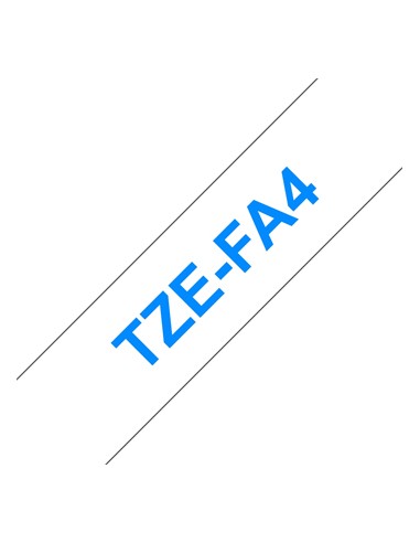 Fita Têxtil 18mmx3mts Branco/Azul