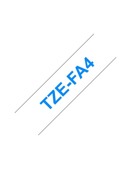 Fita Têxtil 18mmx3mts Branco/Azul