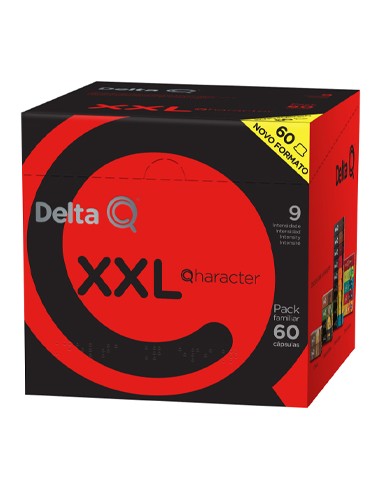 Café Cápsulas Delta Q Qharacter Pack XXL60