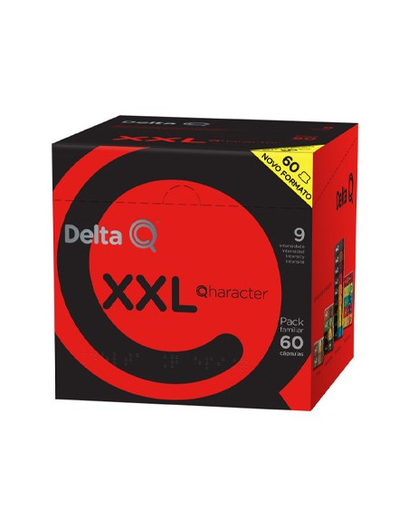 Café Cápsulas Delta Q Qharacter Pack XXL60