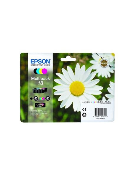 Tinteiro Expression Home XP102/XP205 Alta Capacidade Pack 4C