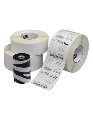 Etiquetas 51x25x76mm ZEBRA Papel Mate 1000T 10 Rolos