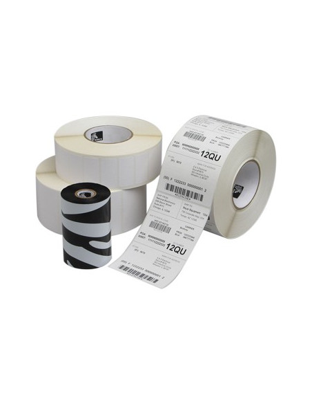 Etiquetas 51x25x76mm ZEBRA Papel Mate 1000T 10 Rolos