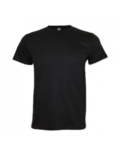 T-Shirt Adulto Algodão 155g Preto Tamanho XXL