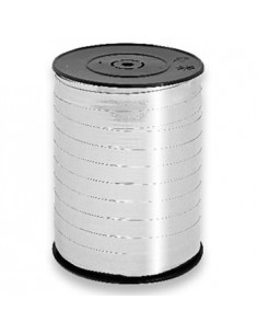 Fita Embrulho PP Prateado 10mmx250m 1 Rolo