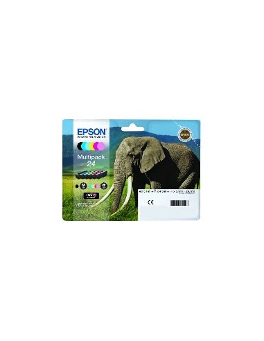 Tinteiro Epson XP750/XP850 Claria Photo HD nº24 Pack 6 Cores