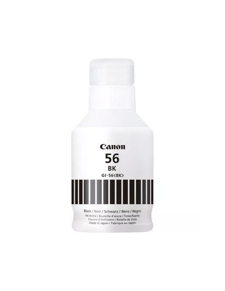 Tinteiro Canon GI-56K Preto 4412C001 170ml 6000 Pág.