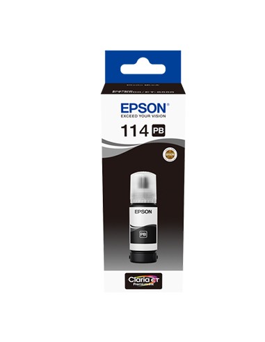 Tinteiro Epson 114 Preto Photo C13T07B140 70ml