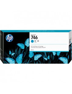 Tinteiro HP 746 Azul P2V80A 300ml