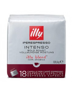 Café Cápsulas ILLY IperEspresso Torra Intensa Pack 18un