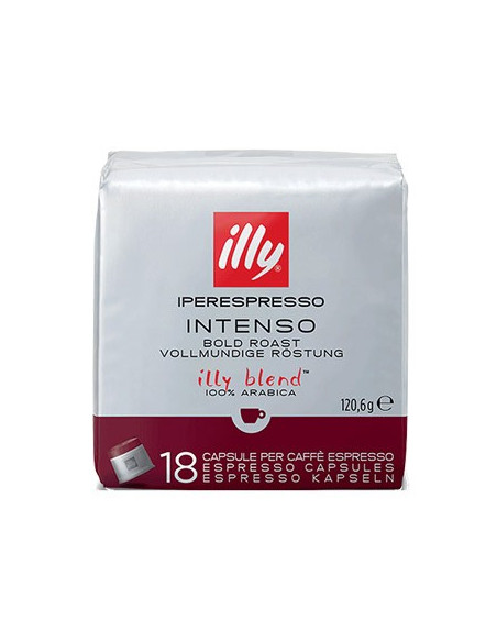 Café Cápsulas ILLY IperEspresso Torra Intensa Pack 18un