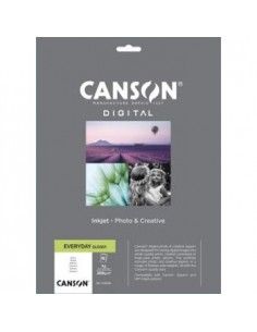 Papel 200gr Foto Canson Digital Everyday Glossy A4 15 Folhas