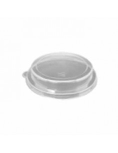 Tampas Tigelas Cana de Açucar em PET 14,2cm 125un