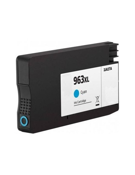Tinteiro Compatível HP 963XL Azul 3JA27A 1600 Pág.