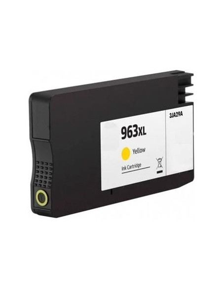 Tinteiro Compatível HP 963XL Amarelo 3JA29A 1600 Pág.