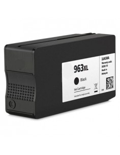 Tinteiro Compatível HP 963XL Preto 3JA30A 2000 Pág.