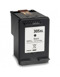 Tinteiro Compatível HP 305XL Preto 3YM62A 650 Pág.