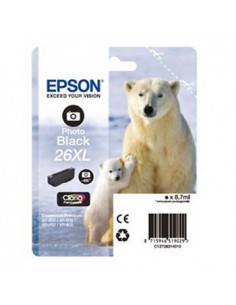 Tinteiro Epson XP600/XP700 Claria Premium nº26XL Preto Photo