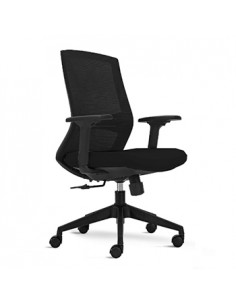 Cadeira Operativa Giratória Braços Reguláveis Citra Preto