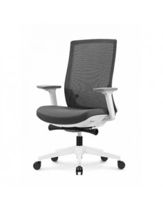 Cadeira Operativa Giratória com Braços Moss Branco