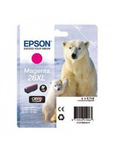 Tinteiro Epson XP600/XP700 Claria Premium nº26XL Magenta