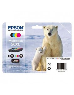 Tinteiro Epson XP600/XP700 Claria Premium nº26XL Pack 4Cores