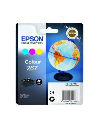 Tinteiro Epson WorkForce WF100 nº267 Cores