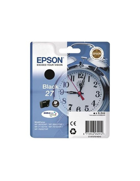 Tinteiro WF3620/WF3640/WF7110/WF7610/WF7620 nº27 Preto