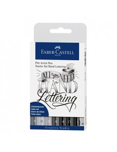 Marcador Artístico Pitt Faber-Castell Iniciação Caligrafia 7