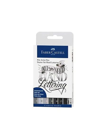 Marcador Artístico Pitt Faber-Castell Iniciação Caligrafia 7